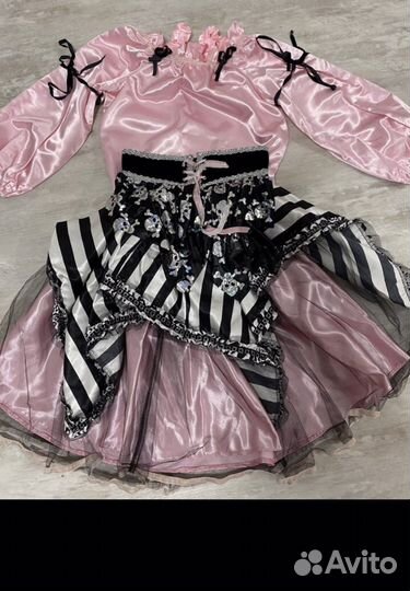 Костюм пиратки для девочки