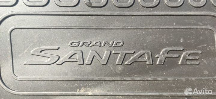 Коврики резиновые Hyundai Santa fe Grand