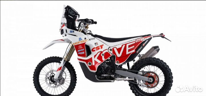 Мотоцикл kove 450rally factory (KYB)