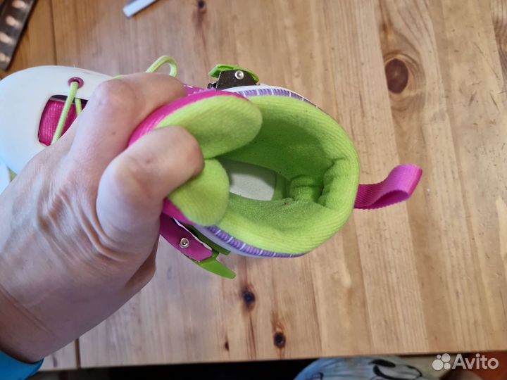 Коньки ледовые детские раздвижные 30-33 рр