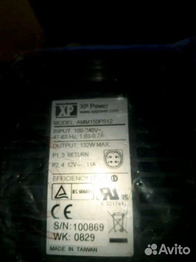Источник питания XP Power AMM150PS12
