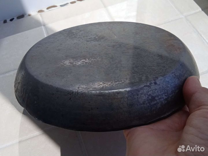 Чугунная сковорода блинница 19см СССР советская