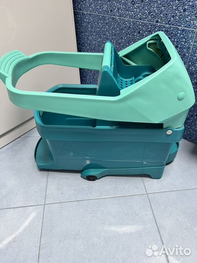 Leifheit ведро с отжимом на колесах