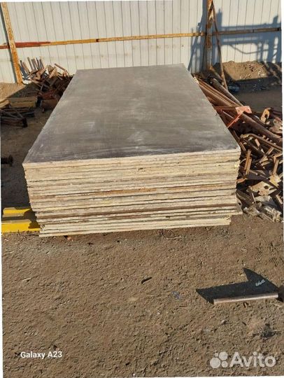 Фанера ламинированная новая и бу