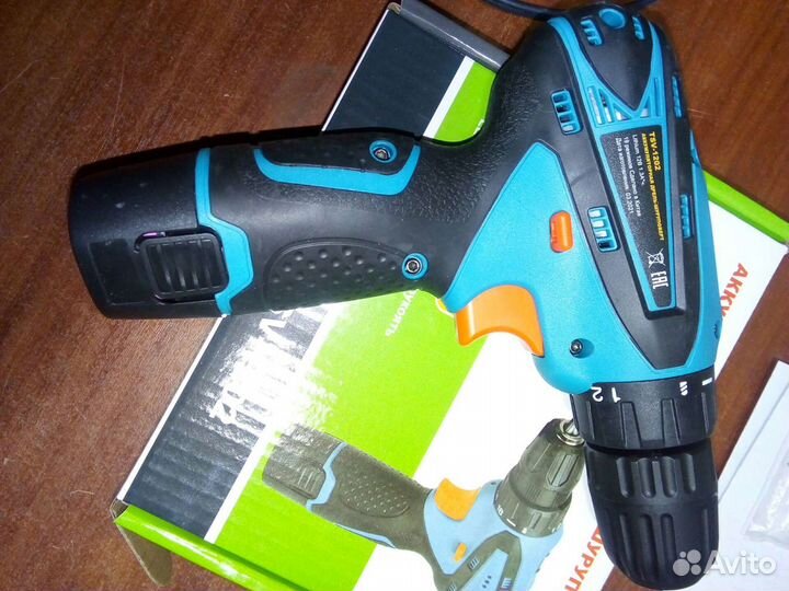 Аккумуляторная дрель шуруповерт