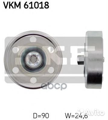 Ролик натяжной навесного оборудования VKM61018 Skf