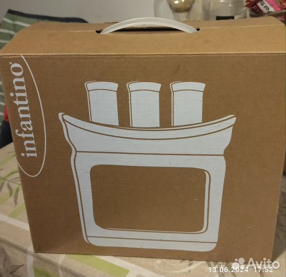 Станция для фасовки детского пюре