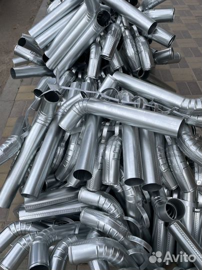 Самоварные трубы разных размеров