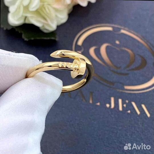 Кольцо Cartier Juste un Clou, желтое золото