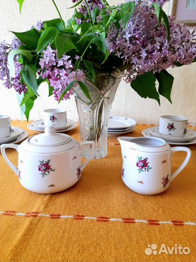 Чайный сервиз Дулево, 1959 год