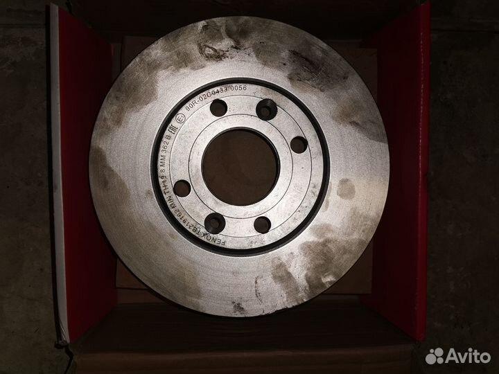 Тормозные диски Fenox TB219162,цена за 2шт