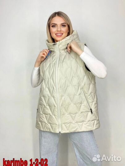 Жилетка женская большой размер66/76