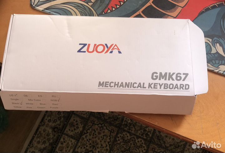 Клавиатура кастомная gmk 67 fl cmmk pink