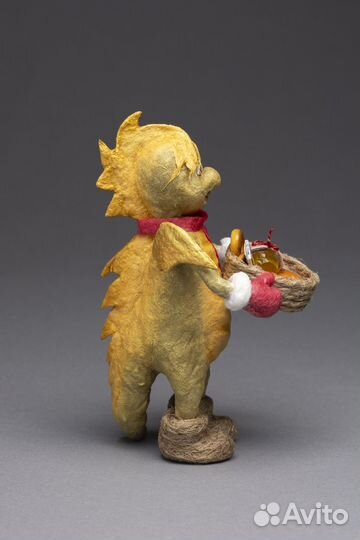 Ватные елочные игрушки, Дракон- символ года