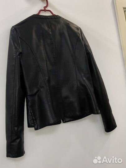 Куртка кожаная женская XL размер