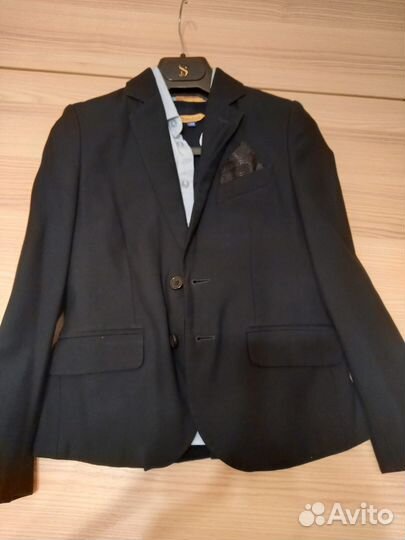 Школьная форма на мальчика (пиджак) р. 128