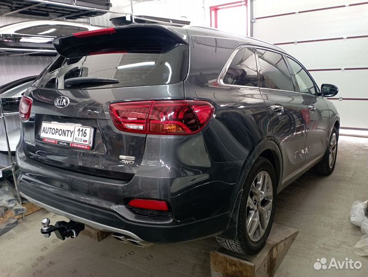 Фаркоп Kia Sorento Prime 2т под квадрат