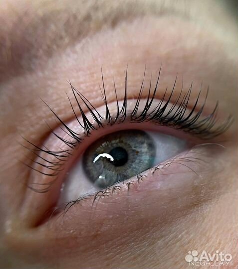 Ламинирование ресниц и бровей