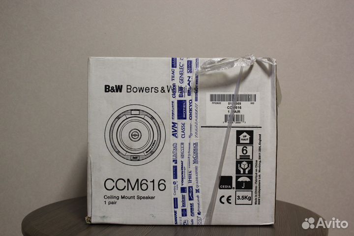 Встраиваемая акустика Bowers & Wilkins CCM 616