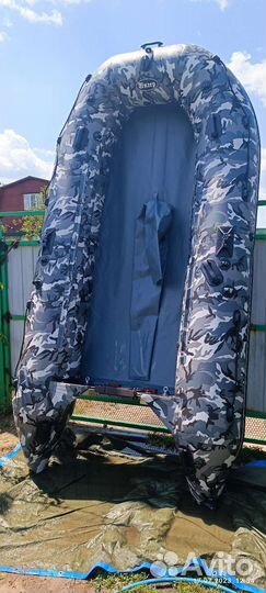 Лодка 3.50 жёсткий пол 45 баллон