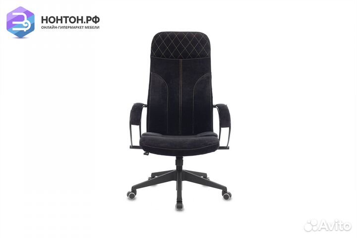 Кресло руководителя Бюрократ CH-608 Fabric черное