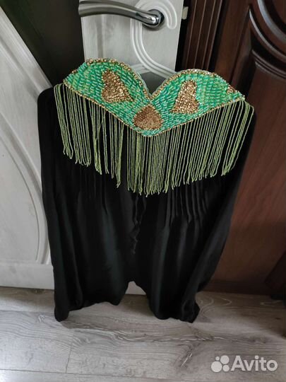 Костюм для восточных танцев с юбкой