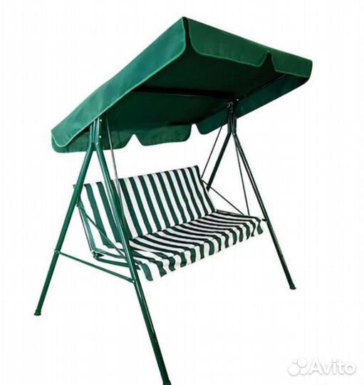 Качели садовые Мебек Адлер, зеленые