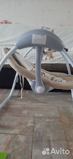 Электрокачели для новорожденных Tommy