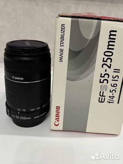Объектив canon ef55-250