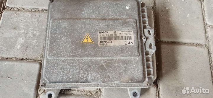 Компьютер эбу renault 24 v