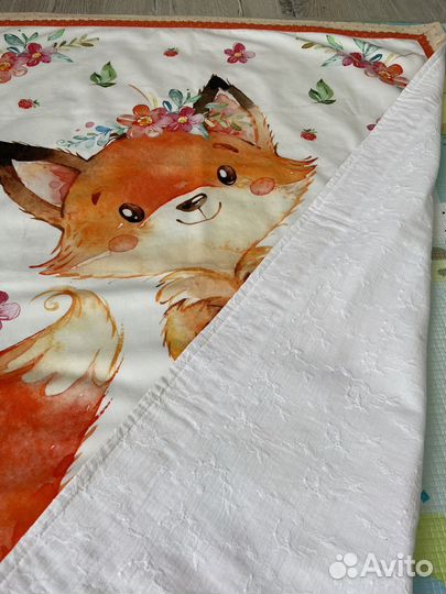 Детское покрывало ручная работа