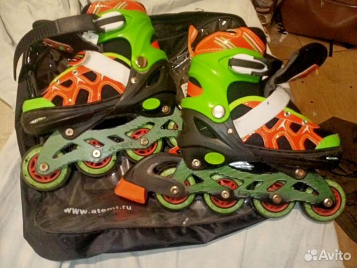 Роликовые коньки Atemi, размер 31-34