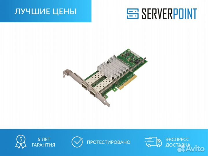 Сетевая карта QLogic QME8262-k 2-Port 10Gb 0RX8GJ