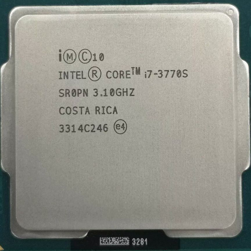 [SR0PN] Процессор Intel I7-3770s Sr0pn 3100mhz