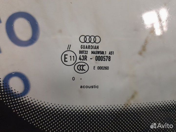 Стекло лобовое Audi A6 C7 2.8