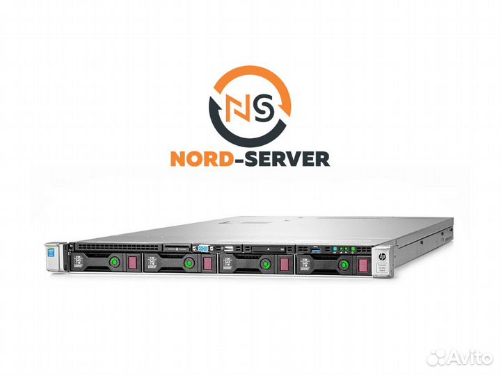 Сервер HP DL360 Gen9 4LFF 2x E5-2680 v3 192GB 800W