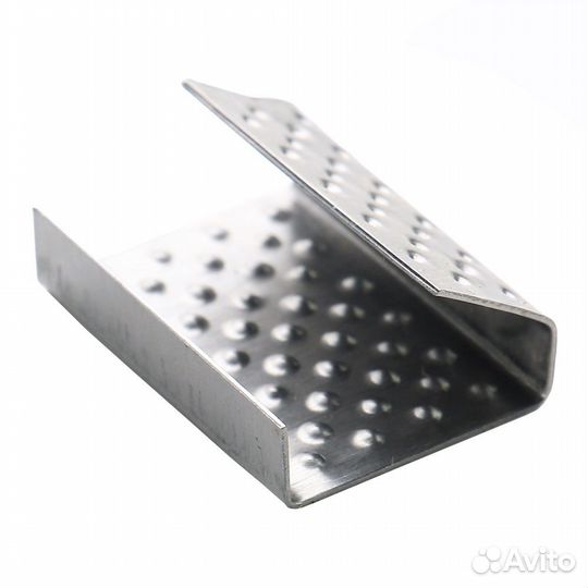 Скрепа металлическая 19 мм, черная (1000 шт.)