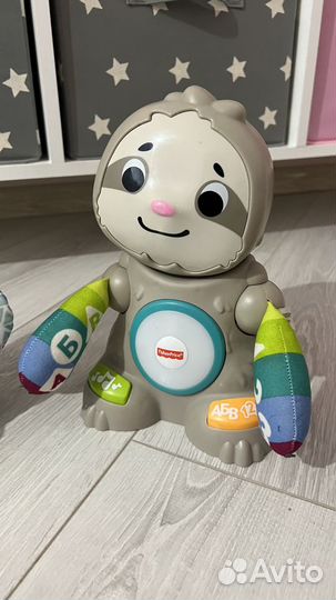 Игрушки Fisher Price Линкималс Панда, Ленивец,Лось