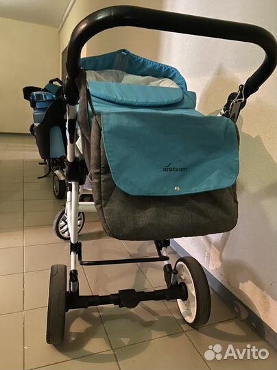 Коляска для двойни 2 в 1