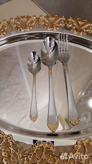 Набор столовых приборов новый