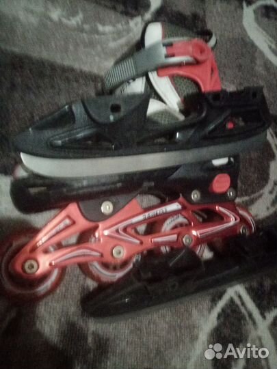 Ролики коньки детские 2 в 1