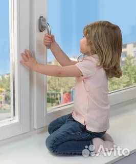 Окно пвх 1900*1000 с функцией безопасности детей