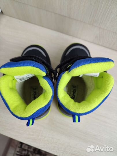 Ботинки зимние 25р blue