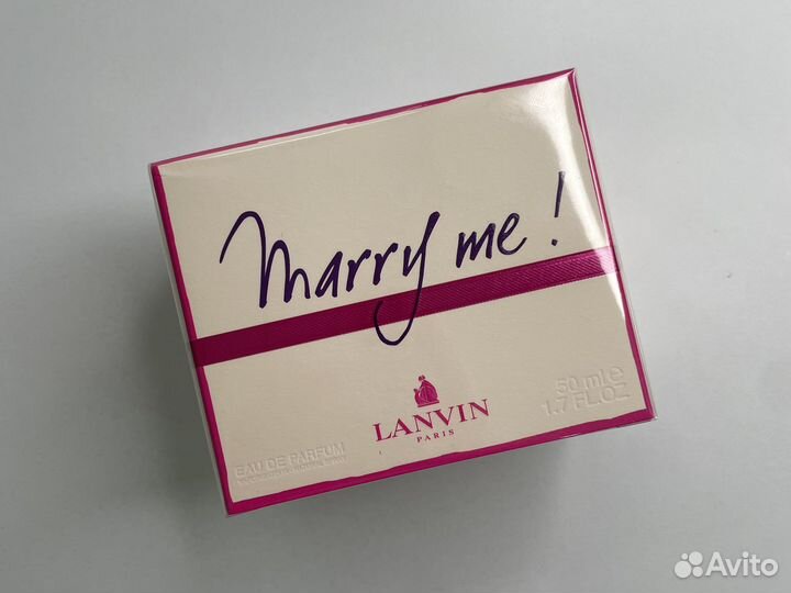 Lanvin marry me