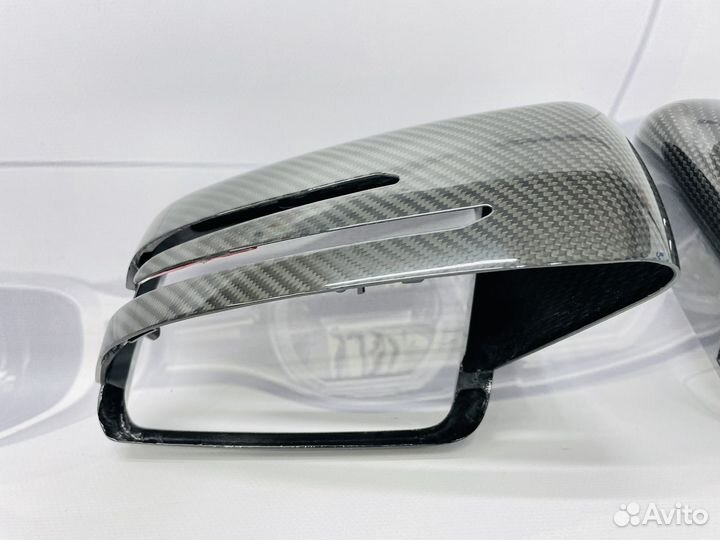 Накладки зеркал Mercedes W176 W117 W207 Карбон