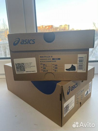 Борцовки asics matflex 6(оригинал)