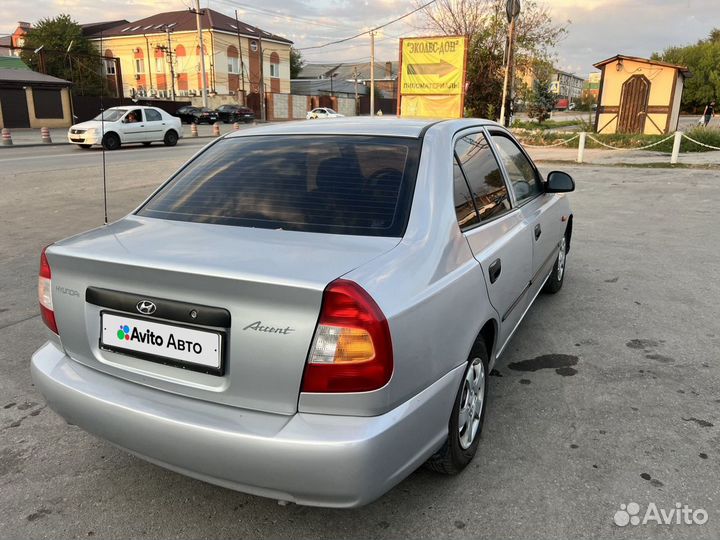 Hyundai Accent 1.5 МТ, 2007, 220 000 км