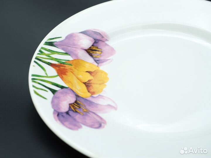 Тарелка мелкая Дулевский фарфор 