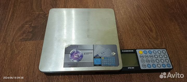 Весы кухонные Cameron KFS-222