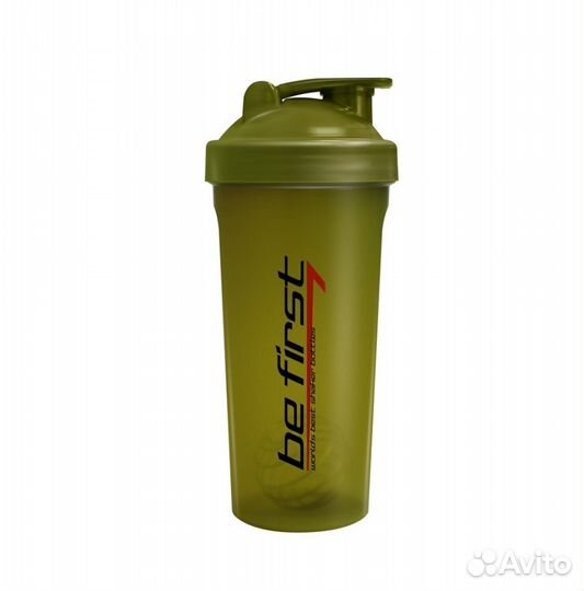 Шейкер Be First 1000 мл - хаки